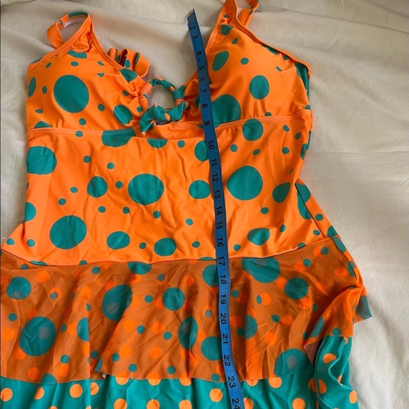 NIB Adorable 1-Piece Swim Dress - Picture 8 of 10